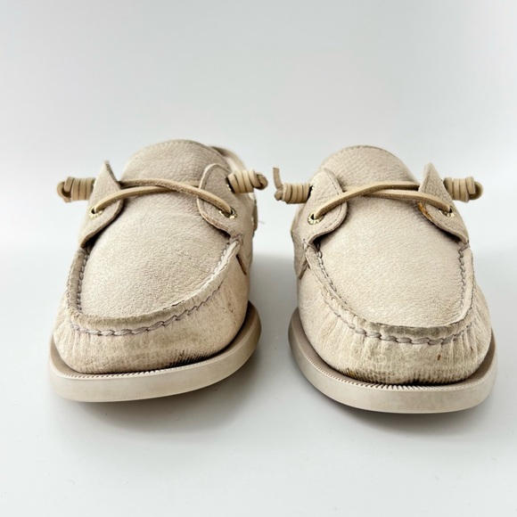Sperry Sz 8.5 original A/O Vida Serpent women’s Boat Top Sider Preppy  Nubuck - Picture 4 of 16